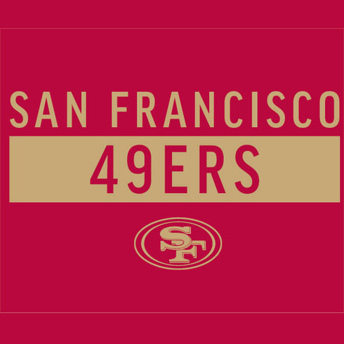 NFL San Francisco 49ers Red Performance Series G203 Prodigy RGB Wired Gaming Mouse Skin